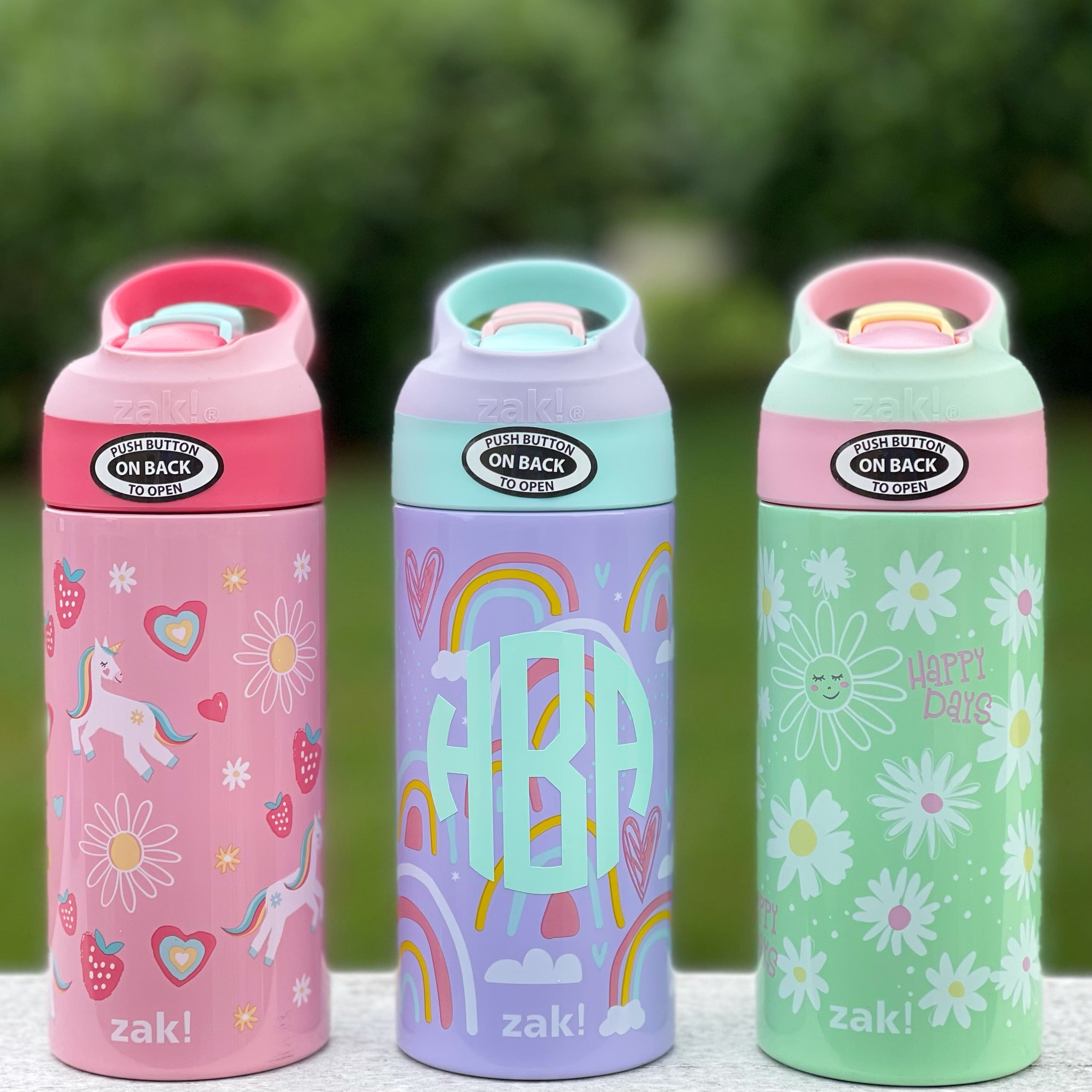 Stainless Steel Water Bottle (mixed girl colors)